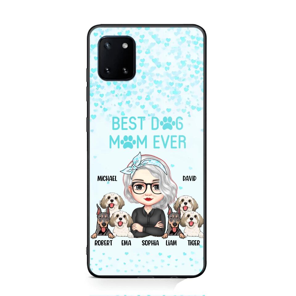 Personalized Crazy Dog Lady Best Dog Mom Ever Fur Mama Dog Lovers Phonecase Printed PNDT3103