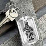 Personalized Swiss Soldier/Veteran Rank Camo I Am A Grumpy Veteran I Served, I Sacrificed Keychain Printed 23APR-HQ01