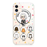 Personalized This Cat Mom Belongs To & Name Silicon Phonecase PNDT0604