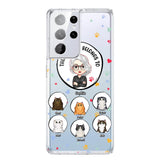 Personalized This Cat Mom Belongs To & Name Silicon Phonecase PNDT0604