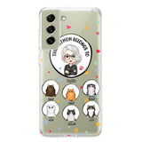 Personalized This Cat Mom Belongs To & Name Silicon Phonecase PNDT0604