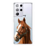 Personalized Upload Your Horse Photo Horse Lovers Silicon Phonecase