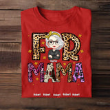 Personalized Fur Mama Leopad, Dog Lover, Cat Lover Tshirt Printed QTHQ2004