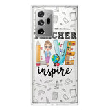 Personalized Teacher Love Inspire & Name Phonecase Printed PNBQT2404