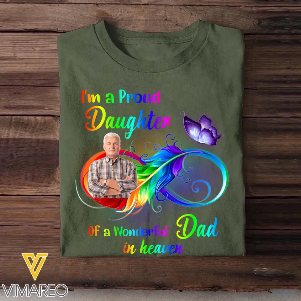 Personalized Upload Your Dad/Grandpa Photo Gift for Dad Happy Father's Day Tshirt 23APR-BQT27