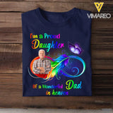 Personalized Upload Your Dad/Grandpa Photo Gift for Dad Happy Father's Day Tshirt 23APR-BQT27