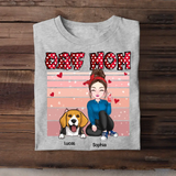 Personalized Dog And Cat Lover Paw Tshirt Printed 23MAY-PN11