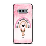 Personalized Life Is Better With Cats Cute Cat Phonecase Printed PNBQT1005