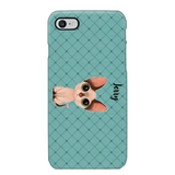 Personalized Cats with Name  Cat Lovers Gift Phonecase Printed PNBQT1605