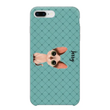 Personalized Cats with Name  Cat Lovers Gift Phonecase Printed PNBQT1605