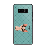 Personalized Cats with Name  Cat Lovers Gift Phonecase Printed PNBQT1605