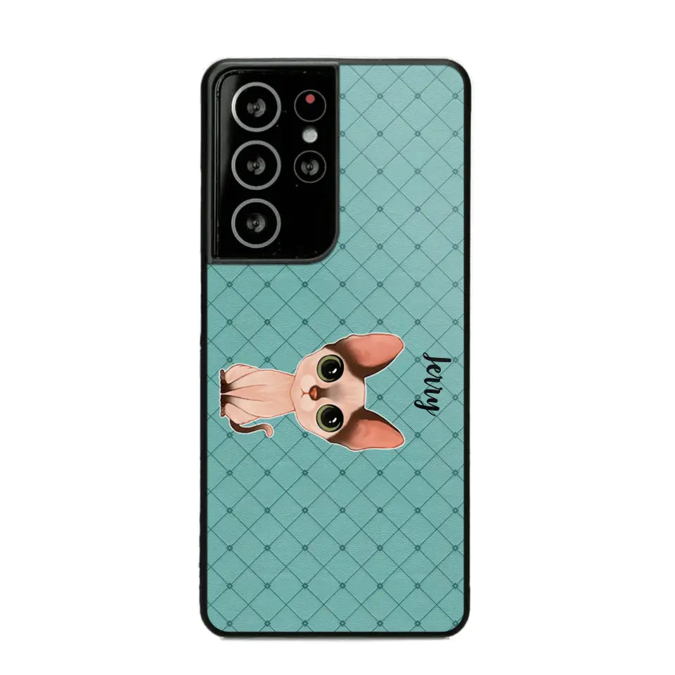 Personalized Cats with Name  Cat Lovers Gift Phonecase Printed PNBQT1605