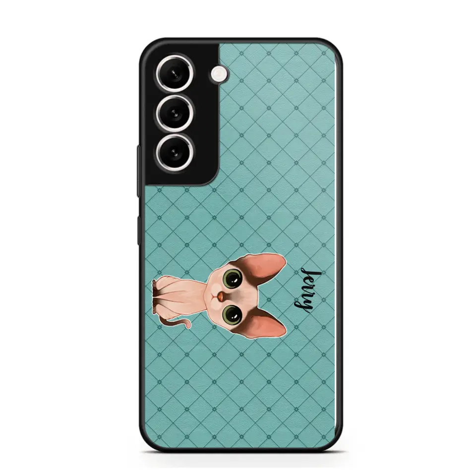 Personalized Cats with Name  Cat Lovers Gift Phonecase Printed PNBQT1605