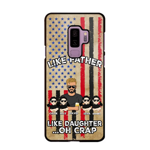 Personalized Like Father Like Daughter Oh Crap Gift for Dad for Daughters Phonecase Printed NMTDT1805