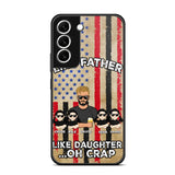 Personalized Like Father Like Daughter Oh Crap Gift for Dad for Daughters Phonecase Printed NMTDT1805