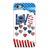 Personalized Grandma Love Kid Independence Day Family Gifts Phonecase Printed TNDT2705