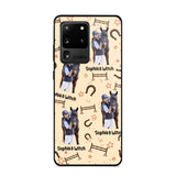 Personalized Upload Your Horse Riding Photo & Name Phonecase Printed MTHPN0706