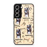 Personalized Upload Your Horse Riding Photo & Name Phonecase Printed MTHPN0706