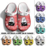 Personalized Dog Lovers Gift Personal Stalker I Will Follow You Wherever You Go Clog Slipper Shoes Printed HTHDT0706