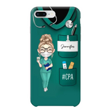 Personalized Nurse with Name Gift For Nurses Phonecase Printed 23MAY-DT15