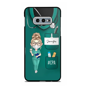 Personalized Nurse with Name Gift For Nurses Phonecase Printed 23MAY-DT15