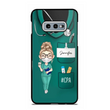 Personalized Nurse with Name Gift For Nurses Phonecase Printed 23MAY-DT15