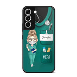 Personalized Nurse with Name Gift For Nurses Phonecase Printed 23MAY-DT15