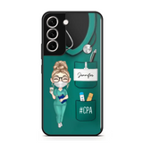 Personalized Nurse with Name Gift For Nurses Phonecase Printed 23MAY-DT15