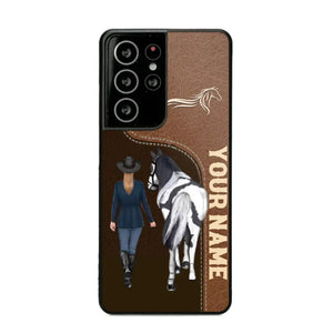 Personalized Horse Girl Horse Lovers Gift Phonecase Teacher Gifts Printed MTHTB1006