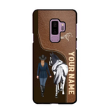 Personalized Horse Girl Horse Lovers Gift Phonecase Teacher Gifts Printed MTHTB1006