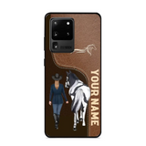 Personalized Horse Girl Horse Lovers Gift Phonecase Teacher Gifts Printed MTHTB1006