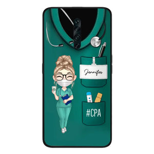 Personalized Nurse with Name Gift For Nurses Phonecase Printed 23MAY-DT15