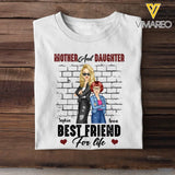 Personalized Mother And Daughter Best Friend For Life T-shirt Printed 23JUN-PN08