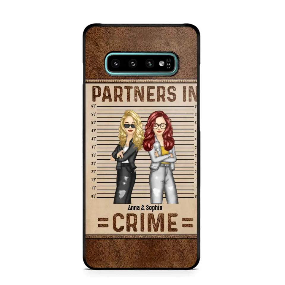 Personalized Partners In Crime Gift For Bestie Phone Case Printed 23JUN-DT13