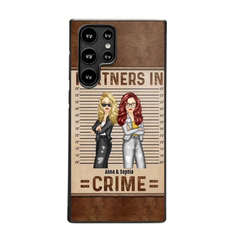 Personalized Partners In Crime Gift For Bestie Phone Case Printed 23JUN-DT13