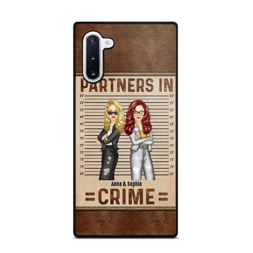 Personalized Partners In Crime Gift For Bestie Phone Case Printed 23JUN-DT13