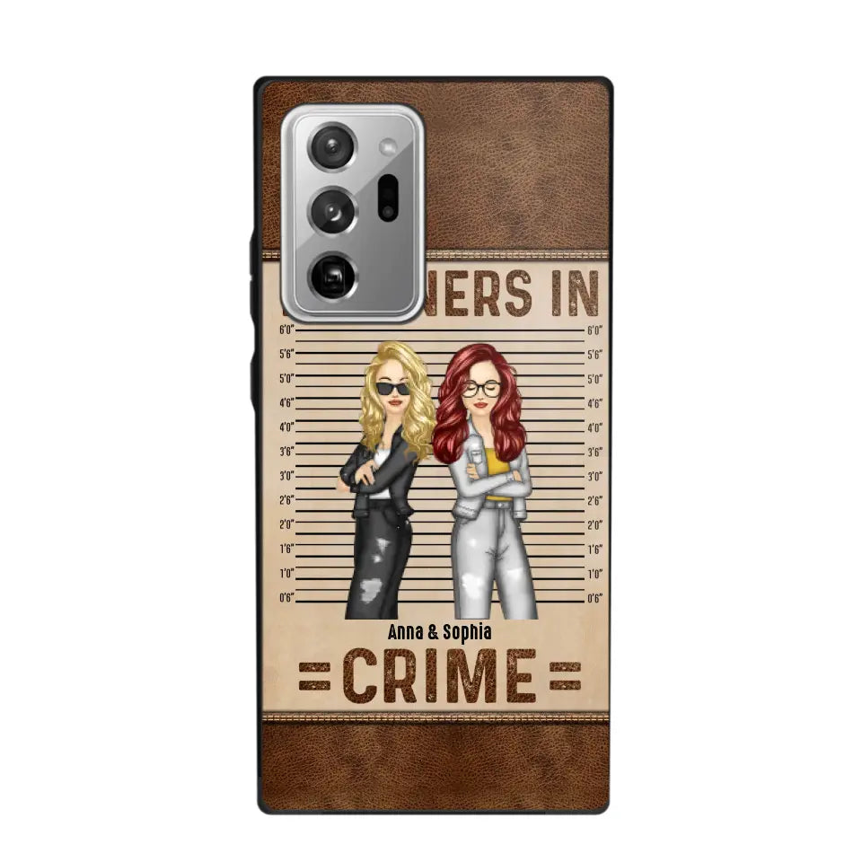 Personalized Partners In Crime Gift For Bestie Phone Case Printed 23JUN-DT13