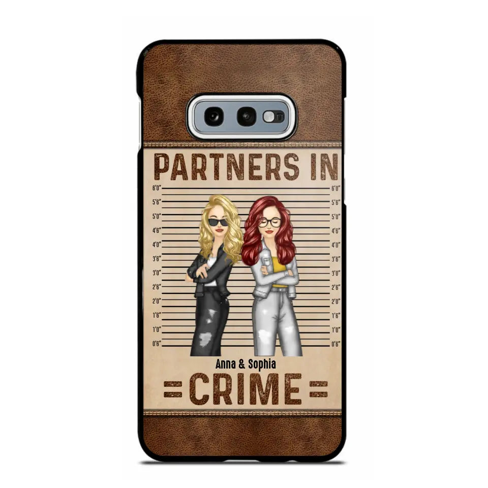 Personalized Partners In Crime Gift For Bestie Phone Case Printed 23JUN-DT13