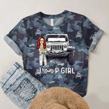 Personalized Jeep Girl Jeep Lovers 3D TShirt Printed MTDT1506