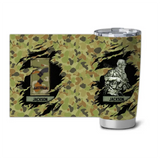 Personalized Australian Soldier Veteran Tumbler Printed QTDT2006