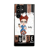 Personalized Nurse with Dogs Gift For Nurse For Dog Lovers Phonecase Printed PNDT1606