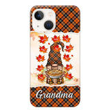 Personalized Fall Season Grandma Autumn With Kids   Phone Case Printed QTHQ1007