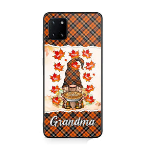 Personalized Fall Season Grandma Autumn With Kids   Phone Case Printed QTHQ1007