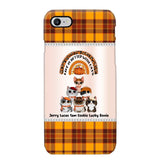 Personalized Life Is Better With Cats Fall Season Cat Lovers Phonecase Printed PNPVD1407