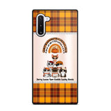 Personalized Life Is Better With Cats Fall Season Cat Lovers Phonecase Printed PNPVD1407