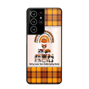 Personalized Life Is Better With Cats Fall Season Cat Lovers Phonecase Printed PNPVD1407