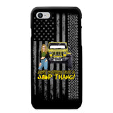 Personalized Ain't Nothing But A Jeep Thang Jeep Girl Phonecase HTHPD2707