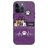 Personalized Dog Mom Dog Name Dog Lovers Gift Phonecase JUL-HN20237