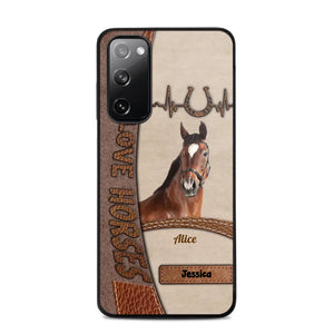 Personalized Upload Your Horse Photo Love Horse Phonecase PD202346