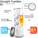 Personalized Upload Your Children Photo Grandma Gift Skinny Tumbler Printed PTN2023128